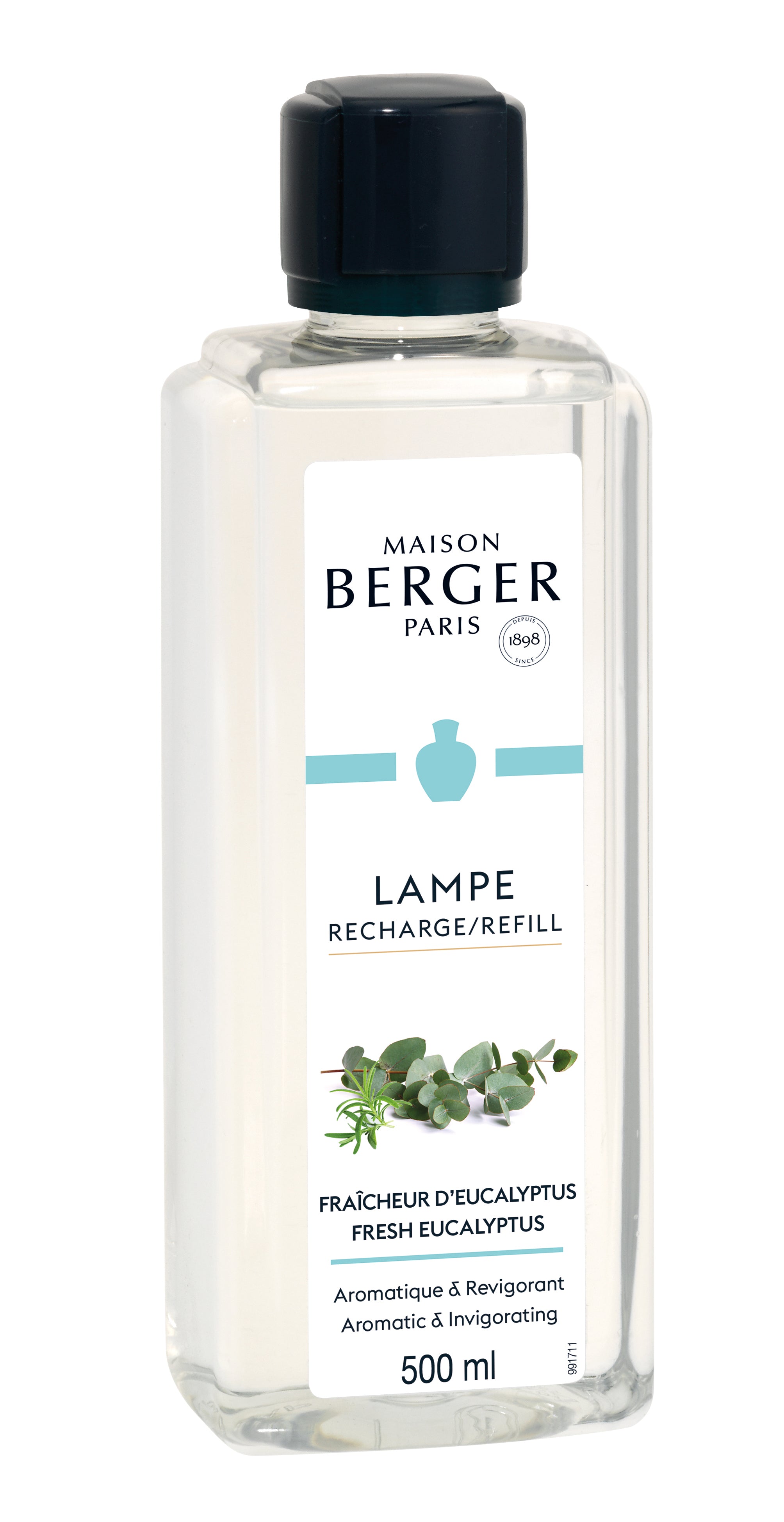 Fresh Eucalyptus - Lampe Berger Refill - Frisk duft - Maison Berger