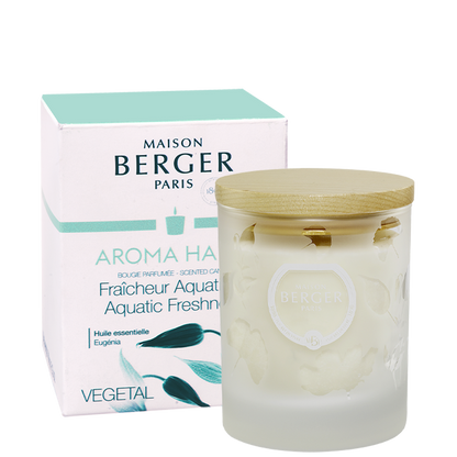 Happy - Aromaterapi Duftlys 180g - Frisk duft - Maison Berger