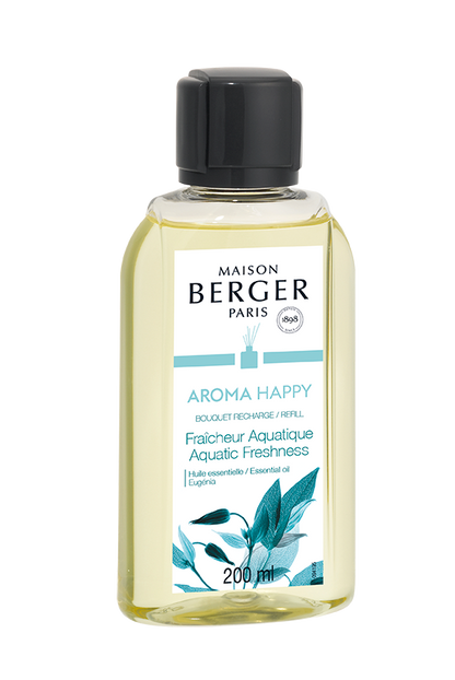 Happy Aromaterapi - Duftpinde Refill - Frisk duft - Maison Berger