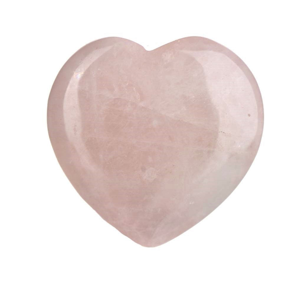 Rosenkvarts Krystal Hjerte