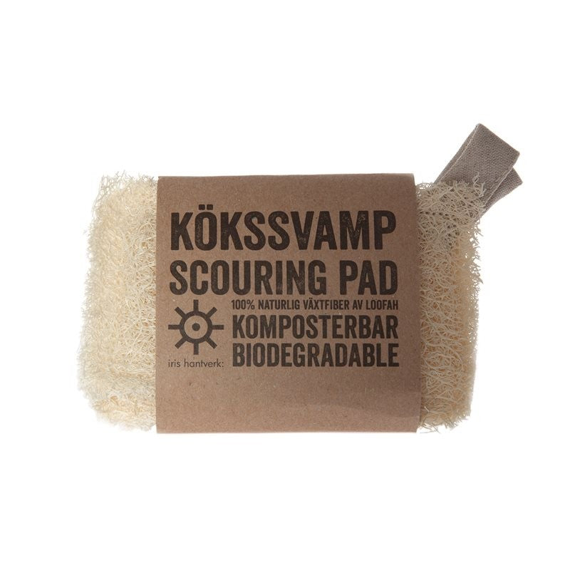 Iris Hantverk - Skuresvamp af Loofah - 2. Stk.