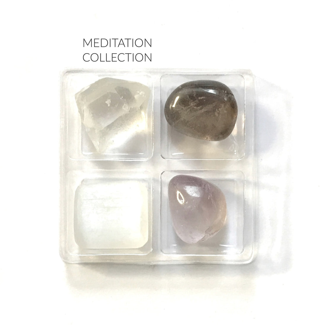 Krystal Kit m. 4 Krystaller - Meditation