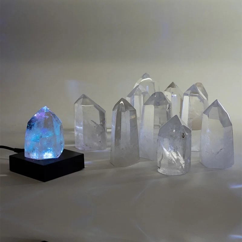 LED krystal base til krystaller & gennemskinnelige objekter