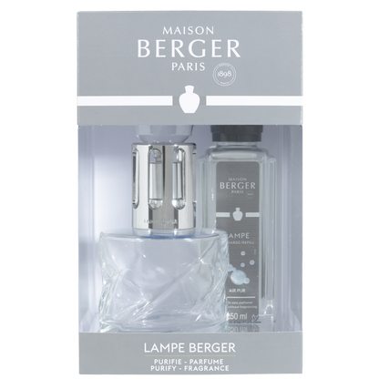 Lampe Berger - Spiral Clear Duftlampe m. Air Pur - Neutral duft - Maison Berger