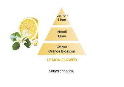 Lemon Flower - Lampe Berger Refill - Frugt duft - Maison Berger
