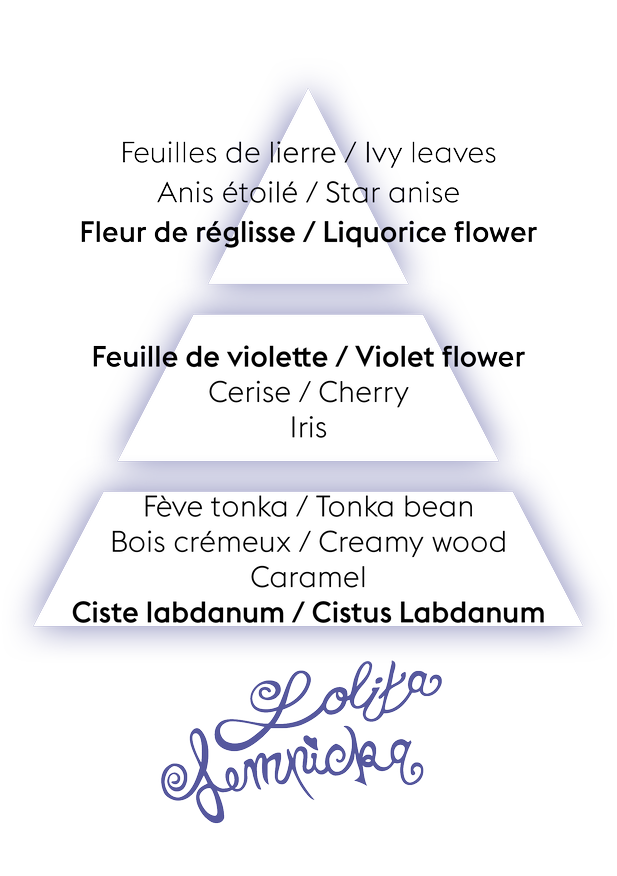 Lolita Lempicka Signatur duft - Duftlys, Purple 240g - Blomster duft - Maison Berger