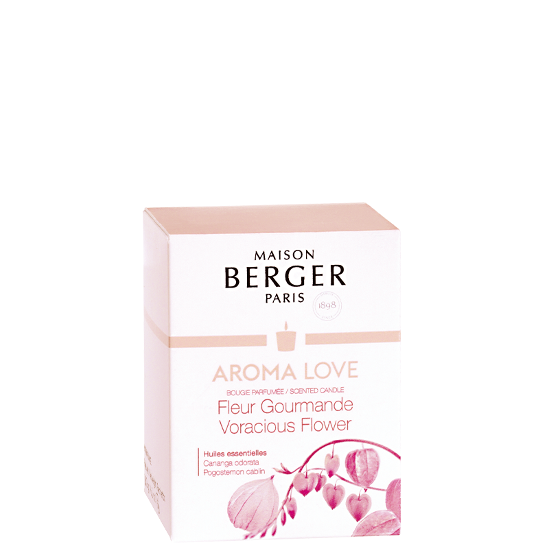 Love - Aromaterapi Duftlys 180g - Blomster duft - Maison Berger