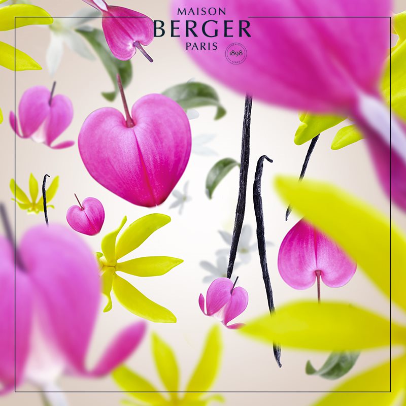 Love Aromaterapi - Lampe Berger Refill - Blomster duft - Maison Berger