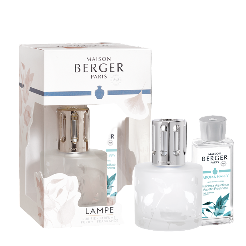 Happy Aromaterapi Duftlampe - Lampe Berger m. Happy - Frisk duft- Maison Berger