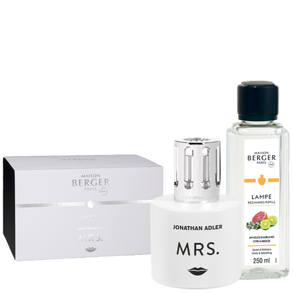 Lampe Berger - Mrs. by Jonathan Adler Duftlampe m. Citrus Breeze - Frugt duft - Maison Berger