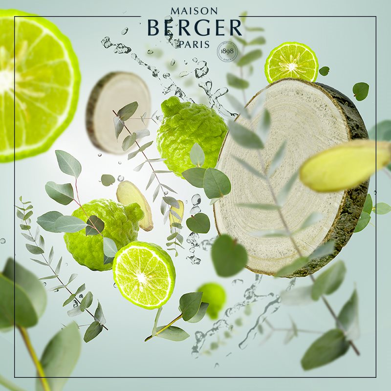 Frisk og opkvikkende duft af Aroma Wake-up fra Maison Berger Paris.
