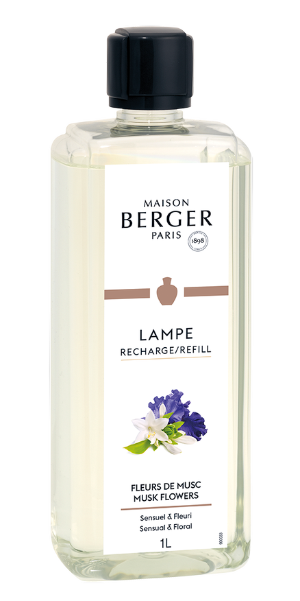 Musk Flowers - Lampe Berger Refill - Krydret duft - Maison Berger