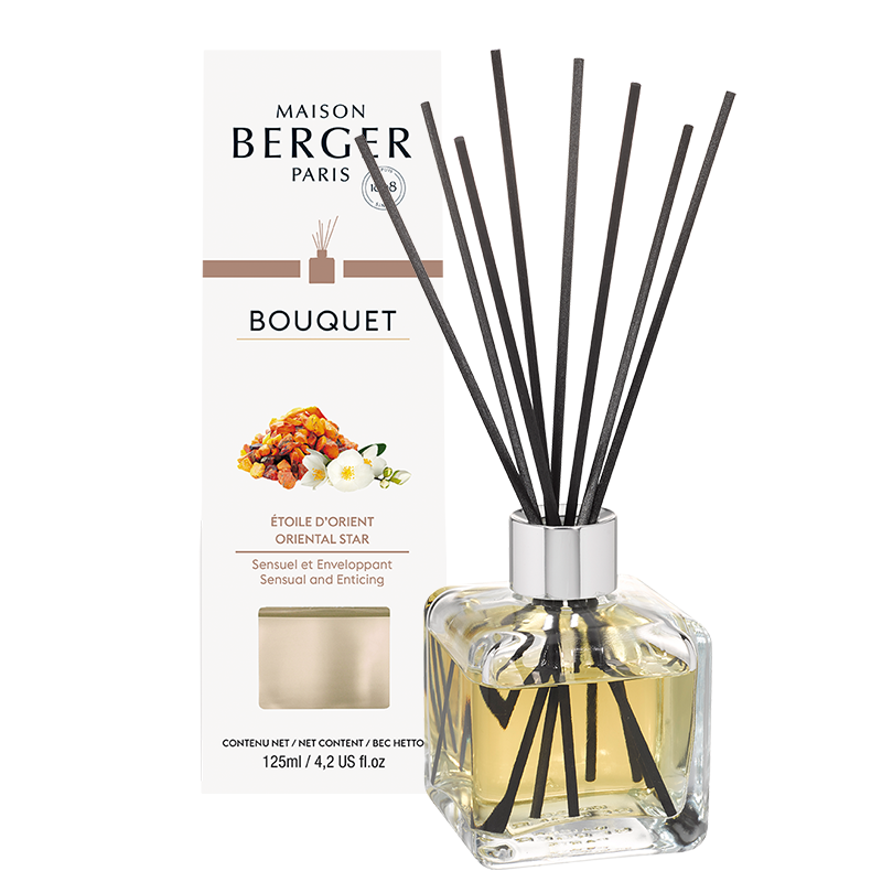 Oriental Star - Flakon m. Duftpinde - Krydret duft - Maison Berger