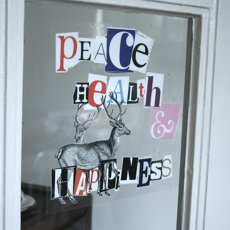 Postkort m. Stickers - Mo Man Tai