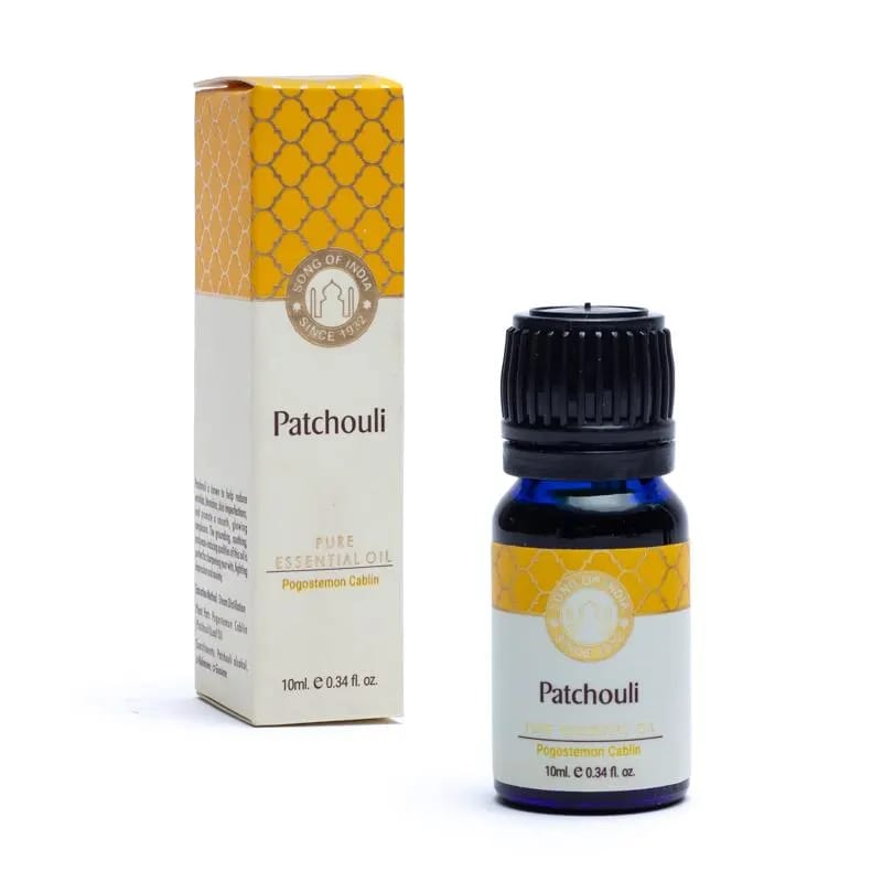 Patchouli Æterisk olie, økologisk - Plejende & D- stress - 10ml