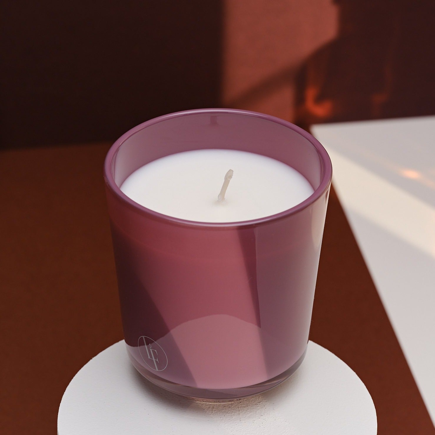 Purple Fig - Duftlys, Colorama Warm tones 200g - Bougies la Francaise