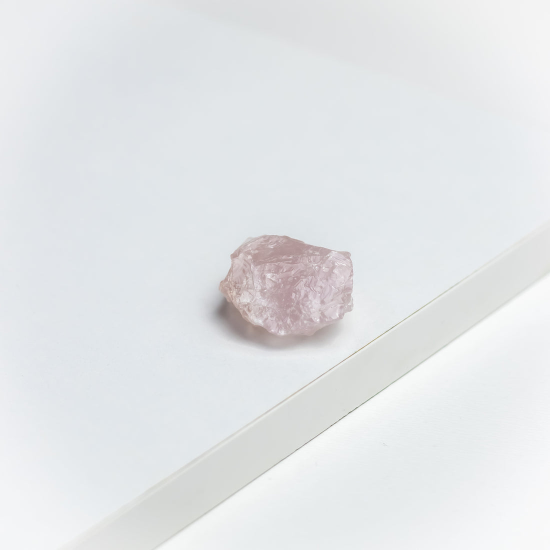 Rosenkvarts Krystal - Rå krystaller