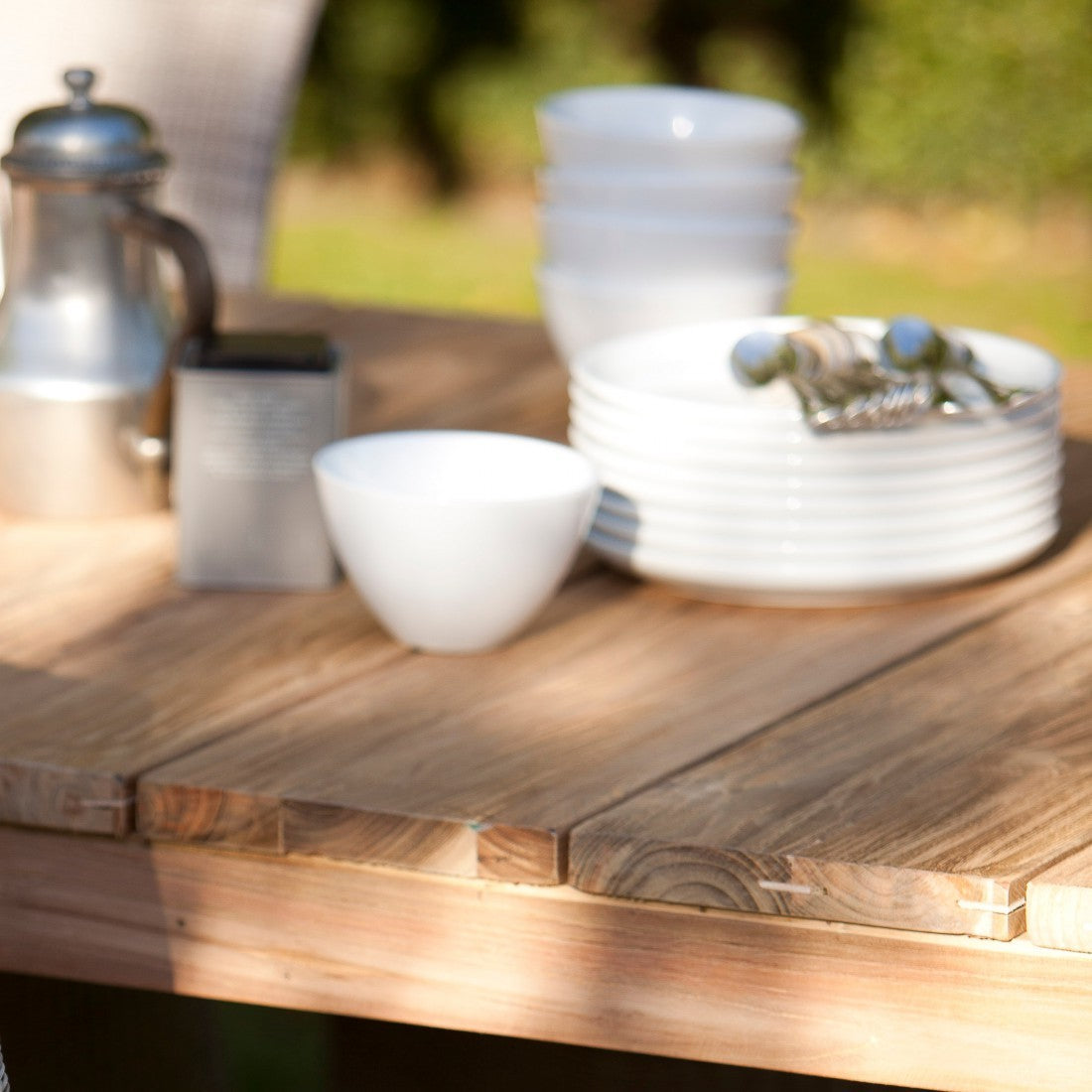 Spisebord Outdoor - Recycled teak - Kok Maison
