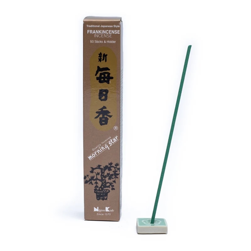 Morning Star Røgelse m. Frankincense - 50 stk. Japanske røgelsespinde