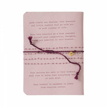 A Beautiful Story - Notesbog & Armbånd “My Notebook of Love”