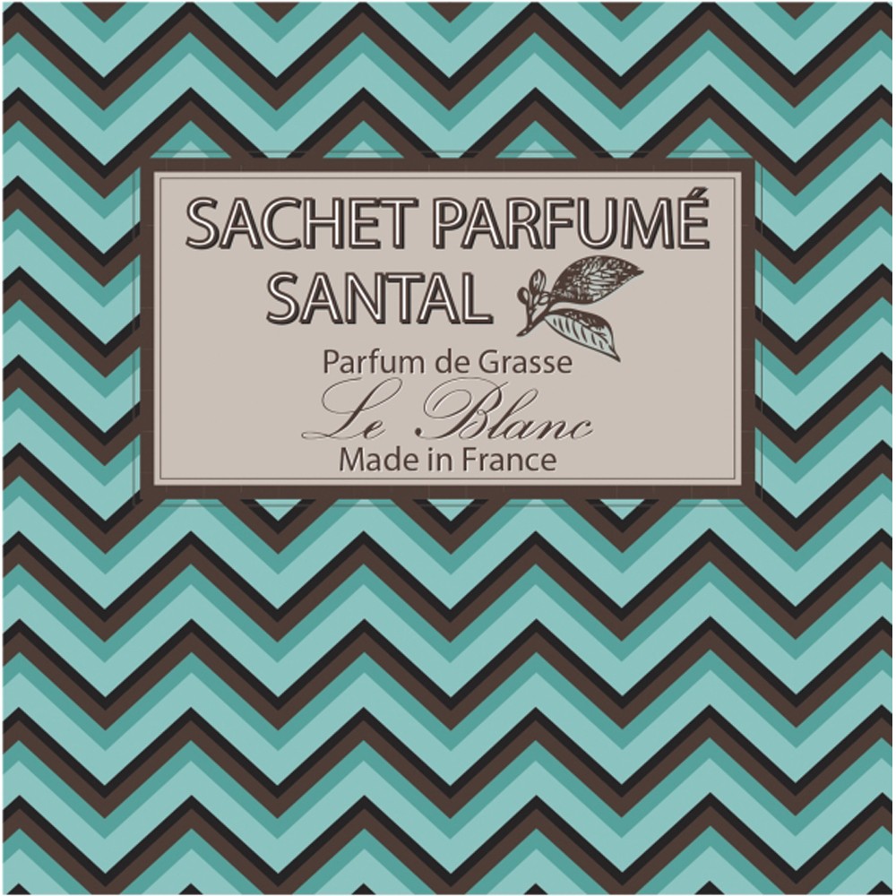 Sandeltræ Duftpose m. Potpourri til skabe & skuffer - Le Blanc