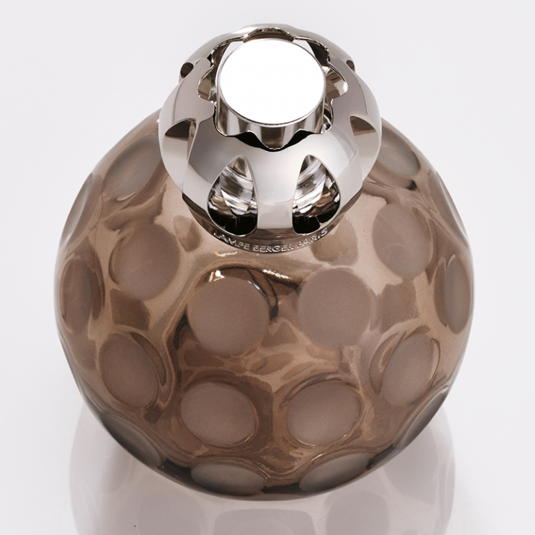 Lampe Berger - Sphere Duftlampe, Fumee m. sandblæste prikker - Maison Berger