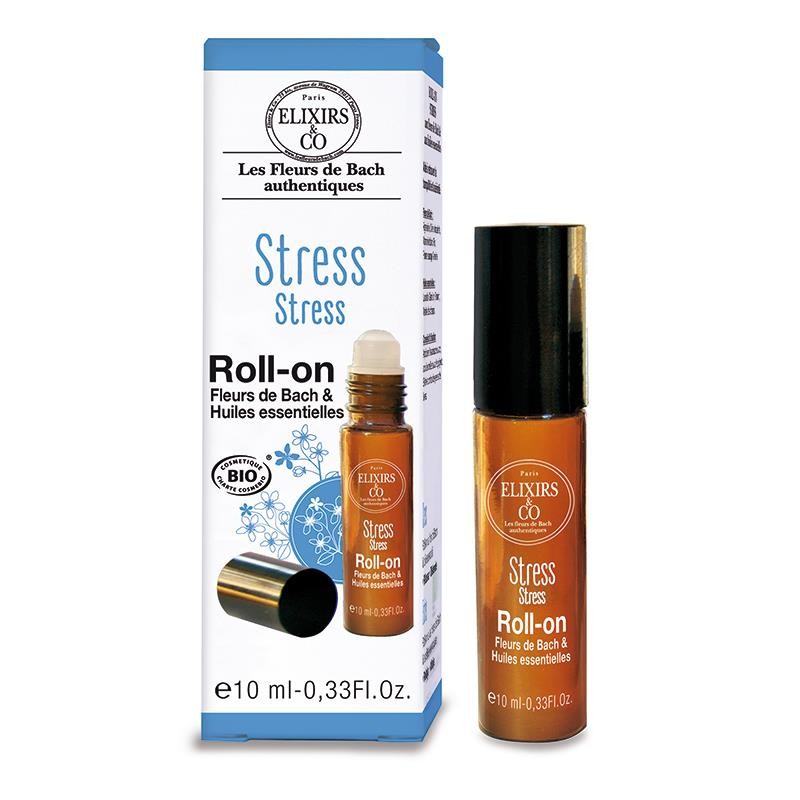 Bachs Blomstermedicin &amp; remedier - De Stress Roll-on - Ecocert Aromaterapi
