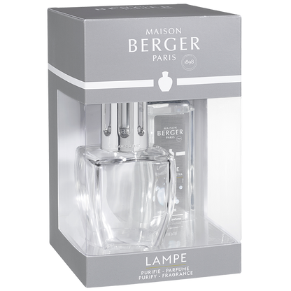 Lampe Berger - June Duftlampe, Transparent m. Neutral Air Pur - Maison Berger