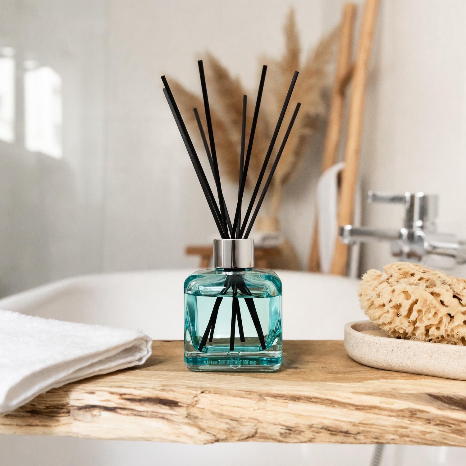ANTI-ODOUR BATHROOM - CUBE FLAKON MED DUFTPINDE - SCENTED BOUQUET